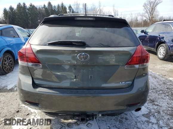 2013 Toyota Venza LE with VIN 4T3BA3BB1DU048565, listed as a Copart auction lot 47189115 with 154,474 mi miles and Salvage Title. Bid and sale history available at DreamBid. Image 6.