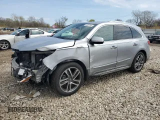 2017 Acura MDX Advance z VIN 5FRYD4H81HB016518, wystawiony jako Copart lot #54001765 z przebiegiem 97 729 mil mil oraz Szkoda całkowita • Salvage title. Historia ofert i sprzedaży dostępna na DreamBid. Obrazek 1.