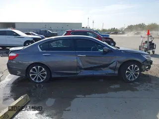 2014 Honda Accord Sport with VIN 1HGCR2F55EA083915, listed as a IAAI auction lot 41808126 with 148,174 mi miles and . Bid and sale history available at carsss.com. Image 14.
