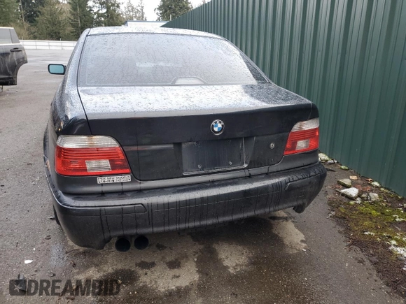 2003 BMW 5 Series 530iA with VIN WBADT63493CK32395, listed as a Copart auction lot 44469625 with 0 mi miles and Clean Title. Bid and sale history available at carsss.com. Image 6.