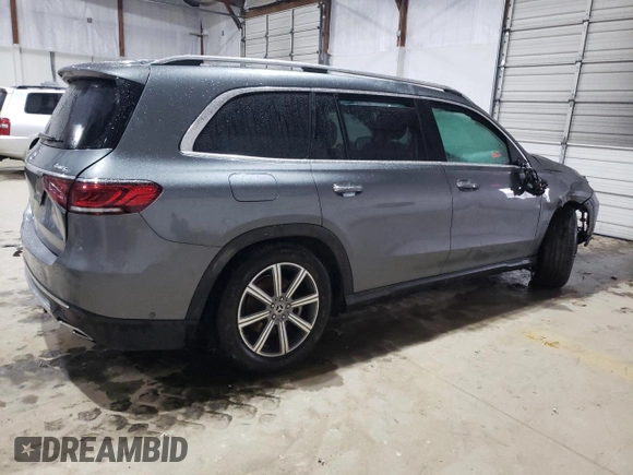 2020 Mercedes-Benz GLS with VIN 4JGFF5KE0LA141742, listed as a Copart auction lot 69913542 with 86,025 mi miles. Bid and sale history available at carsss.com. Image 3.