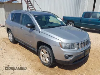 2016 Jeep Compass 75th Anniversary with VIN 1C4NJCBB0GD590321, listed as a IAAI auction lot 41924508 with 50,335 mi miles. Bid and sale history available at carsss.com. Image 1.