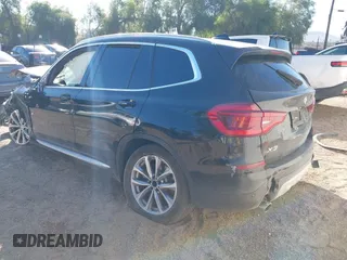 2019 BMW X3 sDrive30i with VIN 5UXTR7C57KLE98817, listed as a IAAI auction lot 40920780 with 1 mi miles. Bid and sale history available at carsss.com. Image 3.