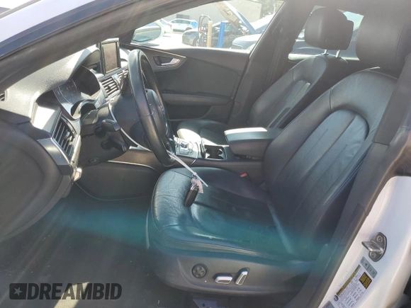2017 Audi A7 Premium Plus with VIN WAUW2AFC5HN078121, listed as a Copart auction lot 41737425 with 85,095 mi miles and Salvage title. Bid and sale history available at DreamBid. Image 7.