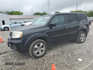 2013 Honda Pilot EX-L with VIN 5FNYF4H56DB062583, listed as a Copart auction lot 57564095 with 214,543 mi miles and Salvage title. Bid and sale history available at DreamBid. Image 1.