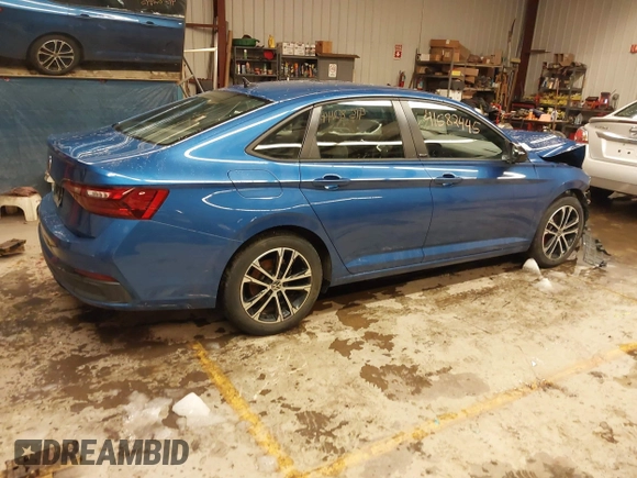 2023 Volkswagen Jetta Sport with VIN 3VWBM7BU4PM010718, listed as a IAAI auction lot 41582445 with 45,382 mi miles and . Bid and sale history available at DreamBid. Image 13.