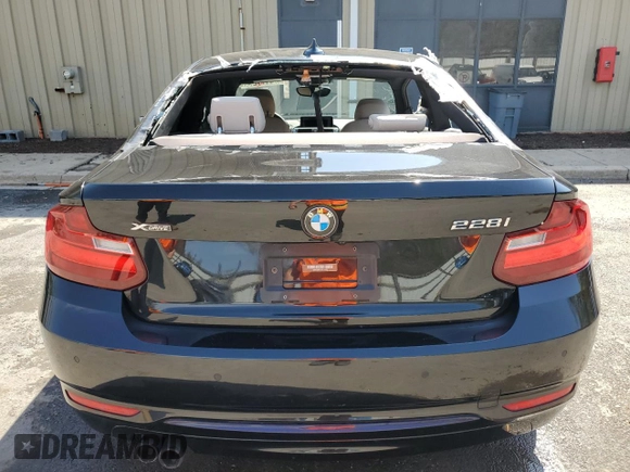 2016 BMW 2 Series 228i xDrive with VIN WBA1G9C53GV726361, listed as a Copart auction lot 52110745 with 88,939 mi miles and Clean title. Bid and sale history available at DreamBid. Image 6.