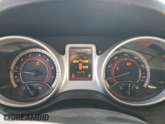 2016 Dodge Journey SXT with VIN 3C4PDCBGXGT224484, listed as a Copart auction lot 46952185 with 125,814 mi miles and Salvage Title. Bid and sale history available at carsss.com. Image 9.