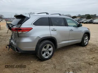 2019 Toyota Highlander Hybrid Limited with VIN 5TDDGRFHXKS075626, listed as a Copart auction lot 46043425 with 47,137 mi miles and Clean title. Bid and sale history available at DreamBid. Image 3.