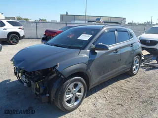 2023 Hyundai Kona SEL with VIN KM8K62AB9PU061431, listed as a IAAI auction lot 41890284 with 3,377 mi miles. Bid and sale history available at carsss.com. Image 16.