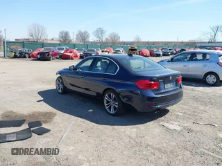 2017 BMW 3 Series 330i xDrive with VIN WBA8D9G37HNU65303, listed as a IAAI auction lot 41813598 with 43,072 mi miles. Bid and sale history available at carsss.com. Image 3.