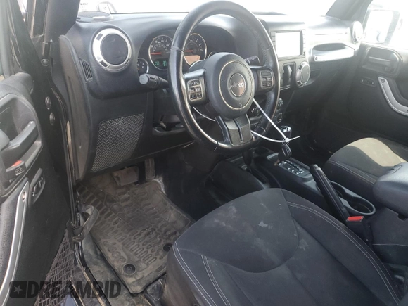 2018 Jeep Wrangler Sahara with VIN 1C4AJWBG5JL860734, listed as a Copart auction lot 57336175 with 115,080 mi miles and Clean title. Bid and sale history available at DreamBid. Image 8.