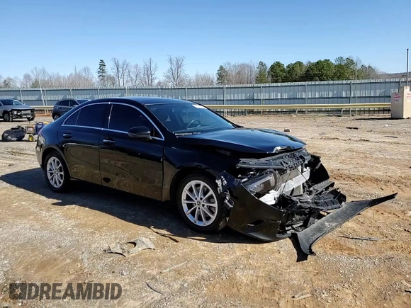 2020 Mercedes-Benz A 220 with VIN W1K3G4FBXLW044667, listed as a Copart auction lot 44079025 with 54,593 mi miles and Salvage Title. Bid and sale history available at DreamBid. Image 10.