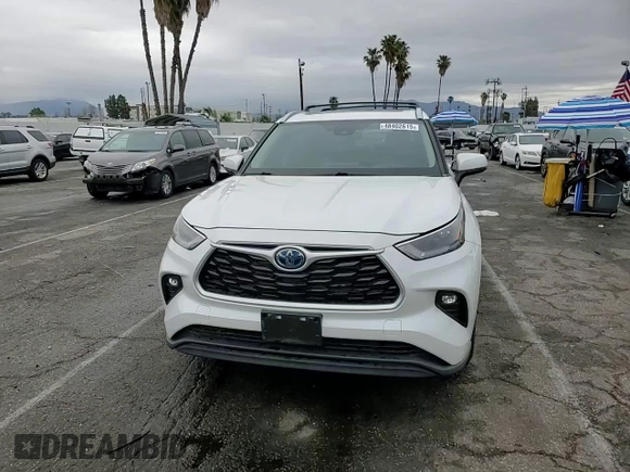 2022 Toyota Highlander Hybrid XLE z VIN 5TDHBRCH8NS538890, wystawiony jako Copart lot #48402615 z przebiegiem 48 225 mil mil oraz Szkoda całkowita • Salvage title. Historia ofert i sprzedaży dostępna na DreamBid. Obrazek 12.