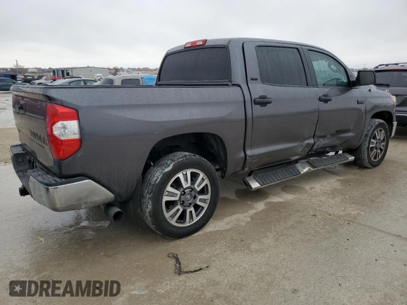 2018 Toyota Tundra 2WD SR5 with VIN 5TFEY5F18JX242054, listed as a Copart auction lot 43023045 with 127,640 mi miles and Salvage Title. Bid and sale history available at carsss.com. Image 3.
