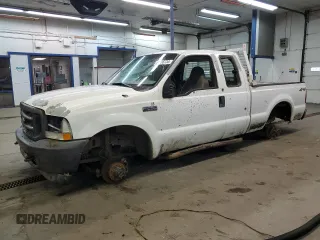 2003 Ford F-250 z VIN 3FTNX21L43MB35635, wystawiony jako Copart lot #86396734 z przebiegiem Nie podano mil oraz Szkoda całkowita • Salvage title. Historia ofert i sprzedaży dostępna na DreamBid. Obrazek 1.