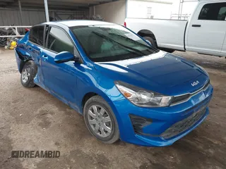 2023 Kia Rio LX with VIN 3KPA24AD3PE513901, listed as a IAAI auction lot 41919771 with 38,052 mi miles. Bid and sale history available at carsss.com. Image 1.