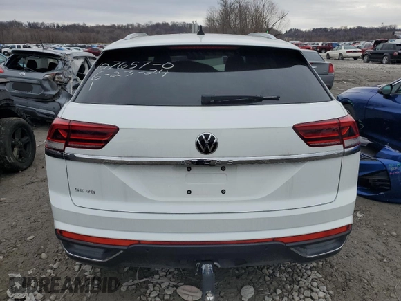 2022 Volkswagen Atlas SE с VIN 1V2JE2CA5NC205078, выставлен на аукционе Copart как лот 81127324 с пробегом Не указан миль и Списание • Salvage title. История ставок и продаж доступна на DreamBid. Изображение 6.