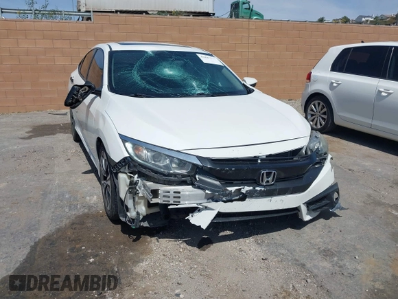 2017 Honda Civic Sedan EX-T with VIN 2HGFC1F36HH649299, listed as a IAAI auction lot 41847005 with 76,280 mi miles. Bid and sale history available at carsss.com. Image 6.