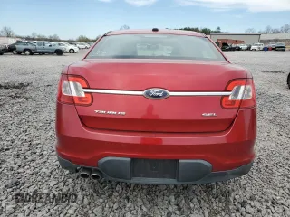 2011 Ford Taurus SEL with VIN 1FAHP2EW0BG121098, listed as a Copart auction lot 50646425 with 50,346 mi miles and Salvage Title. Bid and sale history available at carsss.com. Image 6.
