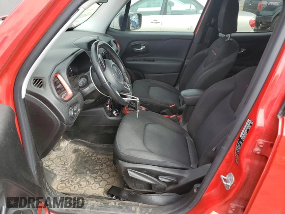 2015 Jeep Renegade Trailhawk with VIN ZACCJBCT5FPB27437, listed as a Copart auction lot 64031865 with 106,479 mi miles and Clean title. Bid and sale history available at DreamBid. Image 7.