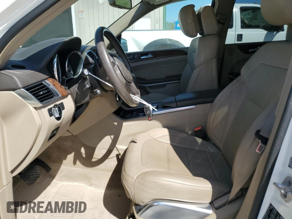 2015 Mercedes-Benz GL-Class GL 550 with VIN 4JGDF7DE9FA467835, listed as a Copart auction lot 54490825 with 0 mi miles and Salvage Title. Bid and sale history available at carsss.com. Image 7.