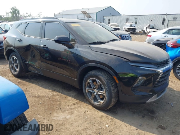 2023 Chevrolet Blazer LT with VIN 3GNKBCR45PS220593, listed as a IAAI auction lot 42416495 with 27,314 mi miles and . Bid and sale history available at DreamBid. Image 1.