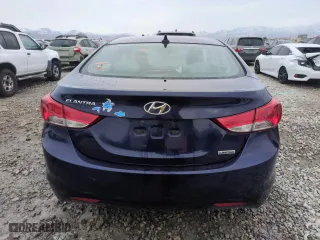 2012 Hyundai Elantra Limited with VIN 5NPDH4AE5CH089258, listed as a Copart auction lot 42236475 with 106,868 mi miles and Salvage Title. Bid and sale history available at carsss.com. Image 6.
