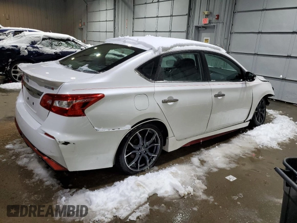 2017 Nissan Sentra Nismo с VIN 3N1CB7AP0HY290370, выставлен на аукционе Copart как лот 84062434 с пробегом 88 378 миль миль и Списание • Salvage title. История ставок и продаж доступна на DreamBid. Изображение 3.