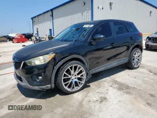 2014 Mazda CX-5 Touring with VIN JM3KE2CY5E0316077, listed as a Copart auction lot 58218735 with 190,789 mi miles and Salvage title. Bid and sale history available at DreamBid. Image 1.