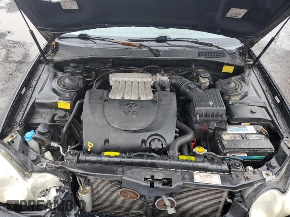 2003 Hyundai Sonata GLS with VIN KMHWF35H93A889433, listed as a Copart auction lot 52028295 with 159,566 mi miles and Salvage Title. Bid and sale history available at carsss.com. Image 11.