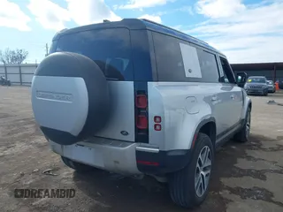 2020 Land Rover Defender HSE с VIN SALE9EEU9L2007602, выставлен на аукционе IAAI как лот 41391808 с пробегом 64 167 миль миль и . История ставок и продаж доступна на DreamBid. Изображение 4.