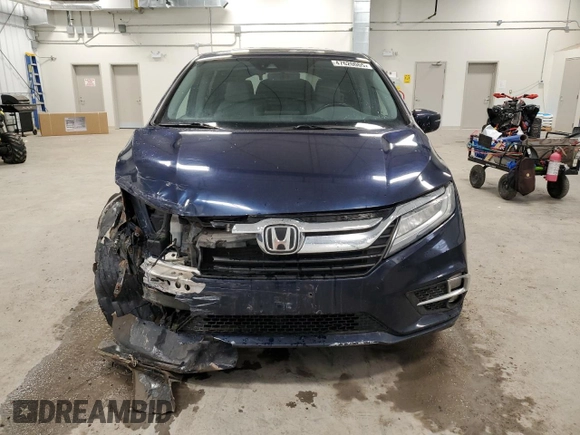 2019 Honda Odyssey Touring with VIN 5FNRL6H80KB505150, listed as a Copart auction lot 47620065 with 262,778 mi miles and Salvage Title. Bid and sale history available at carsss.com. Image 5.