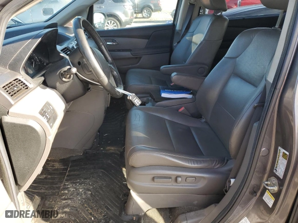 2014 Honda Odyssey EX-L with VIN 5FNRL5H66EB091465, listed as a Copart auction lot 52014445 with 105,595 mi miles and Clean Title. Bid and sale history available at carsss.com. Image 7.