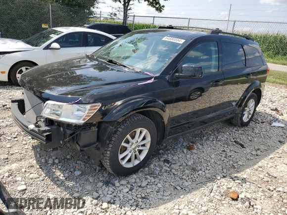 2015 Dodge Journey SXT with VIN 3C4PDCCG4FT697505, listed as a Copart auction lot 64888554 with 191,653 mi miles and Salvage title. Bid and sale history available at DreamBid. Image 1.