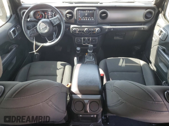 2018 Jeep Wrangler Unlimited Sport S with VIN 1C4HJXDN3JW222769, listed as a Copart auction lot 44489685 with 51,864 mi miles and Clean title. Bid and sale history available at DreamBid. Image 8.