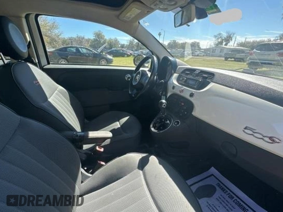 2012 FIAT 500 Gucci with VIN 3C3CFFER4CT347767, listed as a Copart auction lot 48537655 with 78,009 mi miles and Clean Title. Bid and sale history available at carsss.com. Image 5.