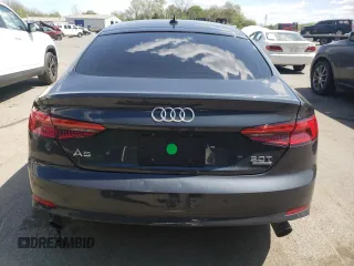 2018 Audi A5 Sportback Premium Plus with VIN WAUENCF56JA007314, listed as a Copart auction lot 47826323 with 35,571 mi miles. Bid and sale history available at carsss.com. Image 6.