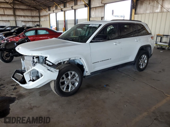 2023 Jeep Grand Cherokee Limited with VIN 1C4RJGBG8PC564219, listed as a Copart auction lot 53923505 with 49,016 mi miles and Salvage title. Bid and sale history available at DreamBid. Image 1.