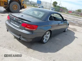 2007 BMW 3 Series 335i with VIN WBAWL73587PX47653, listed as a IAAI auction lot 41428352 with 225,457 mi miles. Bid and sale history available at carsss.com. Image 4.