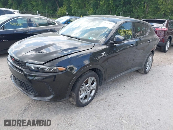 2024 Dodge Hornet R/T с VIN ZACPDFCW2R3A25907, выставлен на аукционе IAAI как лот 42697908 с пробегом 25 131 миль миль и . История ставок и продаж доступна на DreamBid. Изображение 2.