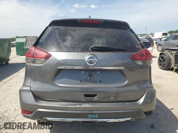 2019 Nissan Rogue SV with VIN JN8AT2MT5KW264590, listed as a Copart auction lot 55250955 with 0 mi miles and Non Repairable. Bid and sale history available at carsss.com. Image 6.