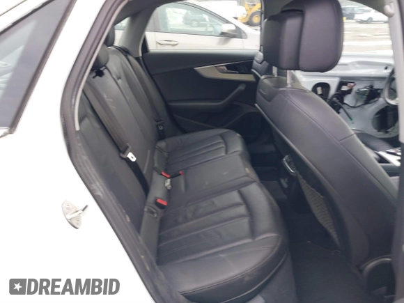 2017 Audi A4 Premium Plus with VIN WAUENAF42HN008961, listed as a IAAI auction lot 41701211 with 130,236 mi miles. Bid and sale history available at carsss.com. Image 8.