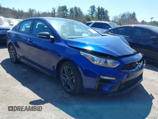 2020 Kia Forte GT-Line z VIN 3KPF34AD8LE190300, wystawiony jako IAAI lot #41994609 z przebiegiem 43 821 mil mil oraz . Historia ofert i sprzedaży dostępna na DreamBid. Obrazek 1.