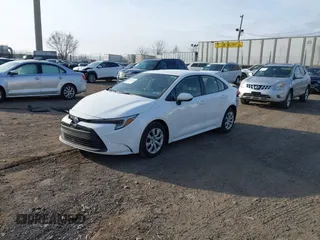 2024 Toyota Corolla Hybrid LE with VIN JTDBCMFE6R3049158, listed as a IAAI auction lot 41791626 with 35,481 mi miles. Bid and sale history available at carsss.com. Image 2.