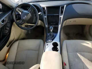 2020 Infiniti Q50 3.0t LUXE with VIN JN1EV7ARXLM251153, listed as a Copart auction lot 44759545 with 54,476 mi miles and Salvage Title. Bid and sale history available at carsss.com. Image 8.