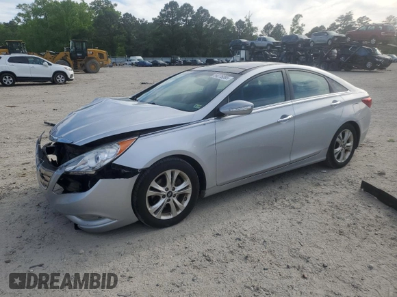2013 Hyundai Sonata Limited with VIN 5NPEC4AC0DH686224, listed as a Copart auction lot 54276065 with 88,460 mi miles and Salvage Title. Bid and sale history available at DreamBid. Image 1.