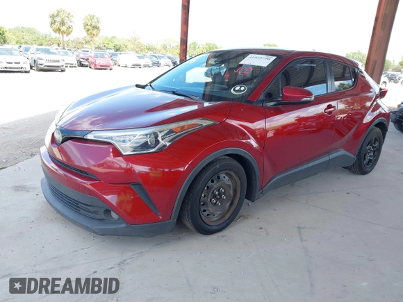 2018 Toyota C-HR XLE with VIN NMTKHMBX0JR058660, listed as a IAAI auction lot 41929790 with 136,358 mi miles. Bid and sale history available at carsss.com. Image 17.