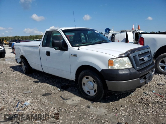 2005 Ford F-150 XL with VIN 1FTRF12W55NB55912, listed as a Copart auction lot 73180894 with 154,232 mi miles and Salvage Title. Bid and sale history available at carsss.com. Image 4.