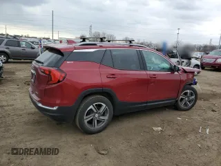 2018 GMC Terrain SLT with VIN 3GKALVEV3JL235787, listed as a Copart auction lot 51488955 with 69,590 mi miles and Clean Title. Bid and sale history available at carsss.com. Image 3.